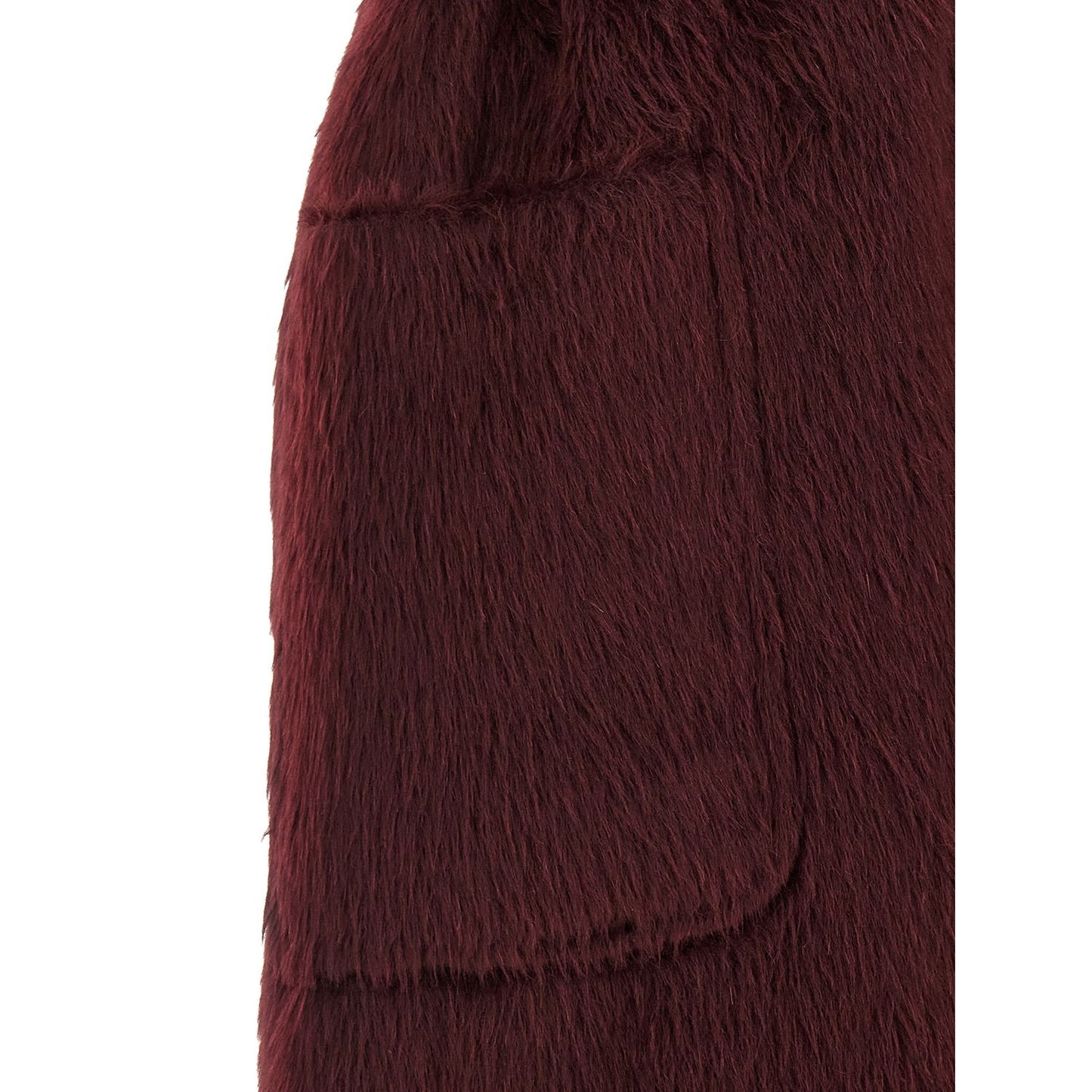 Max Mara Bordeaux Wool Coat
