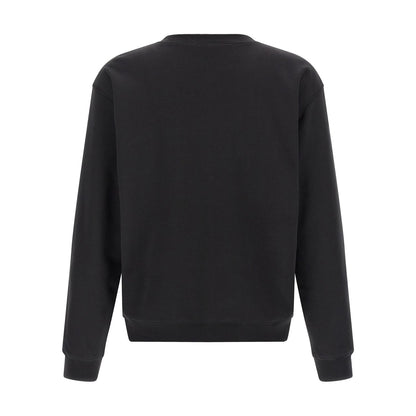 Diesel Black Cotton Sweatshirt