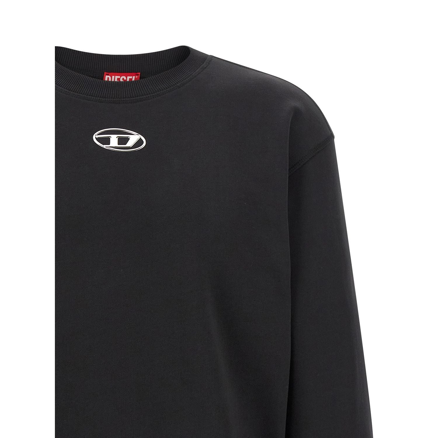 Diesel Black Cotton Sweatshirt