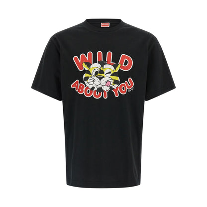 Kenzo Black Cotton T-Shirt
