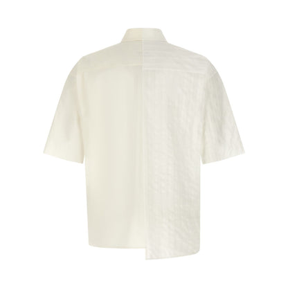 MM6 Maison Margiela White Cotton Blouse