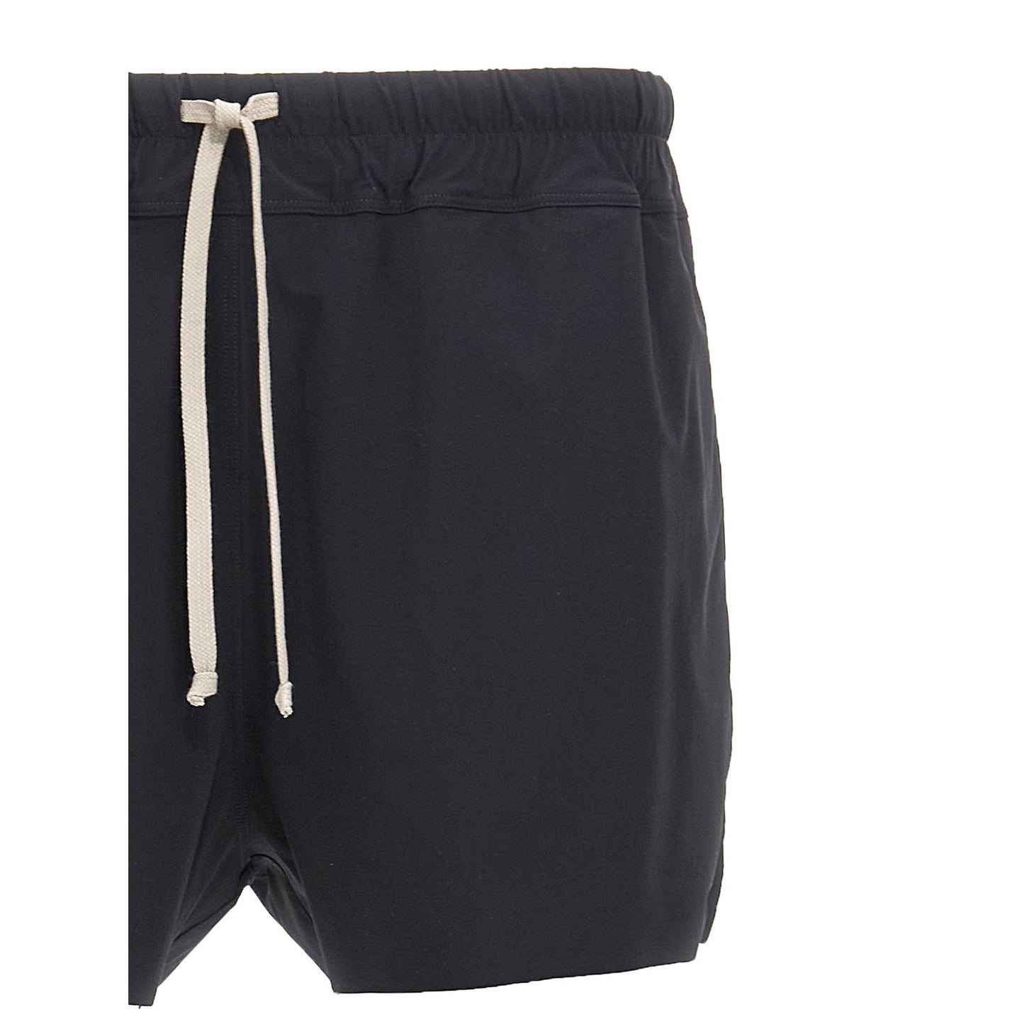 Rick Owens Black Nylon Swim Shorts