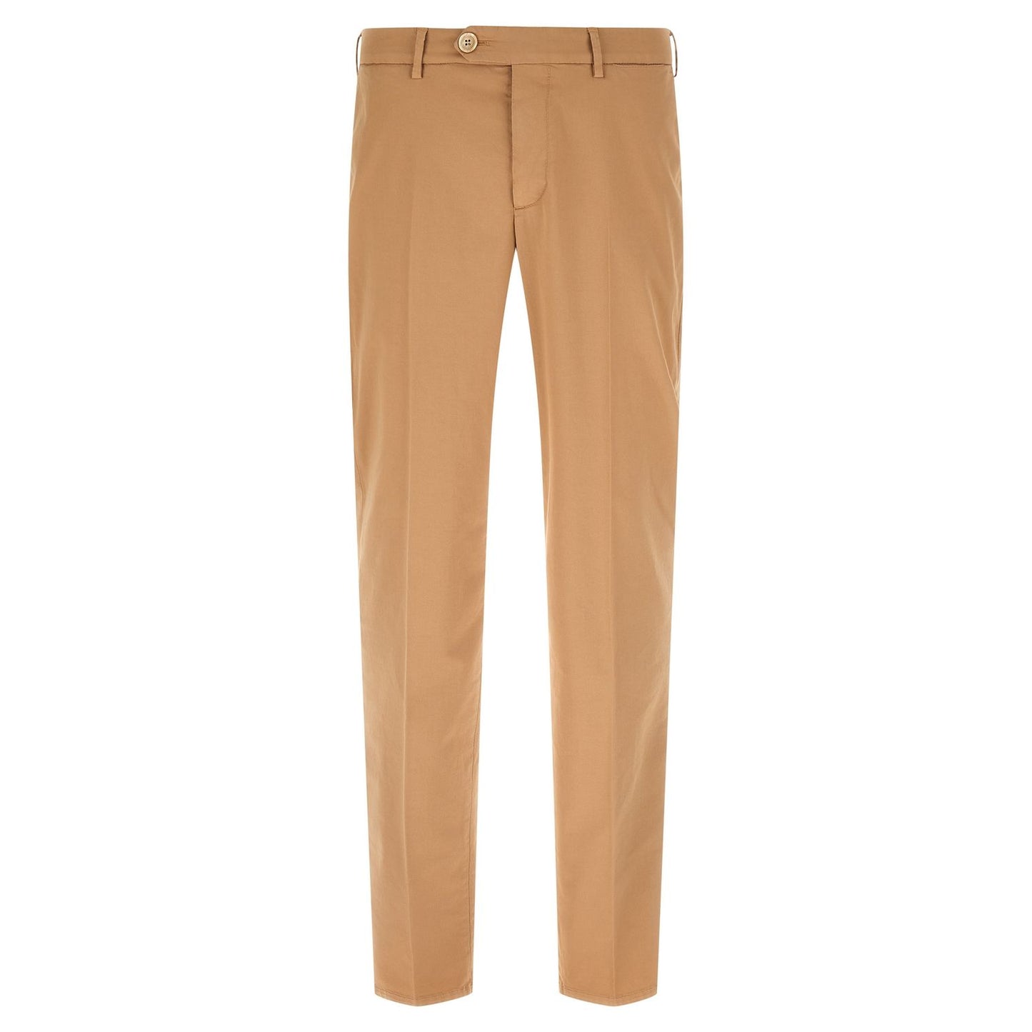 Brunello Cucinelli Beige Cotton Casual Pants