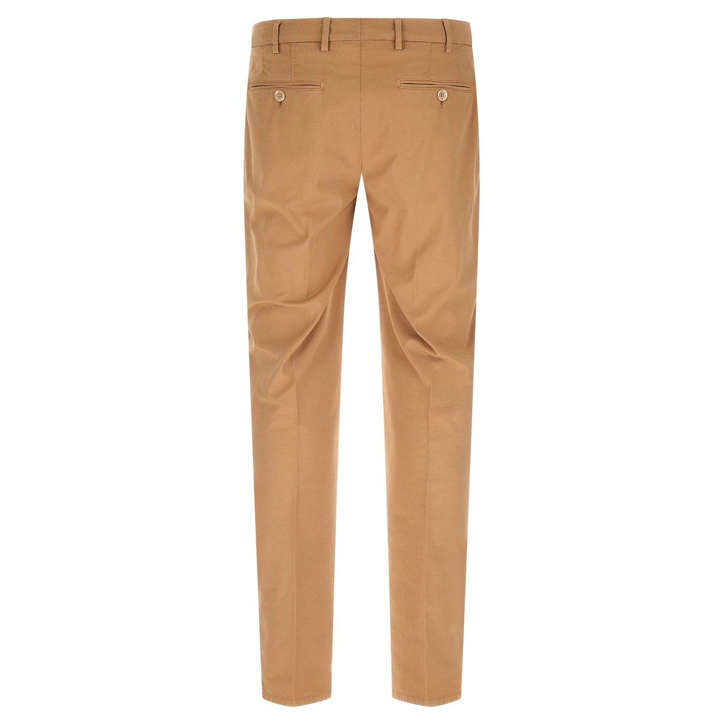 Brunello Cucinelli Beige Cotton Casual Pants