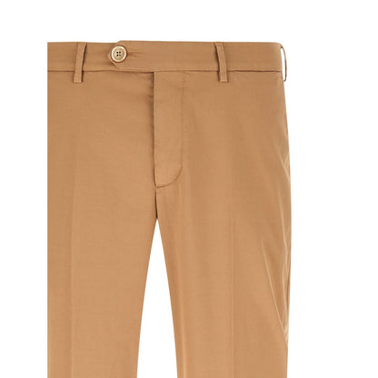 Brunello Cucinelli Beige Cotton Casual Pants