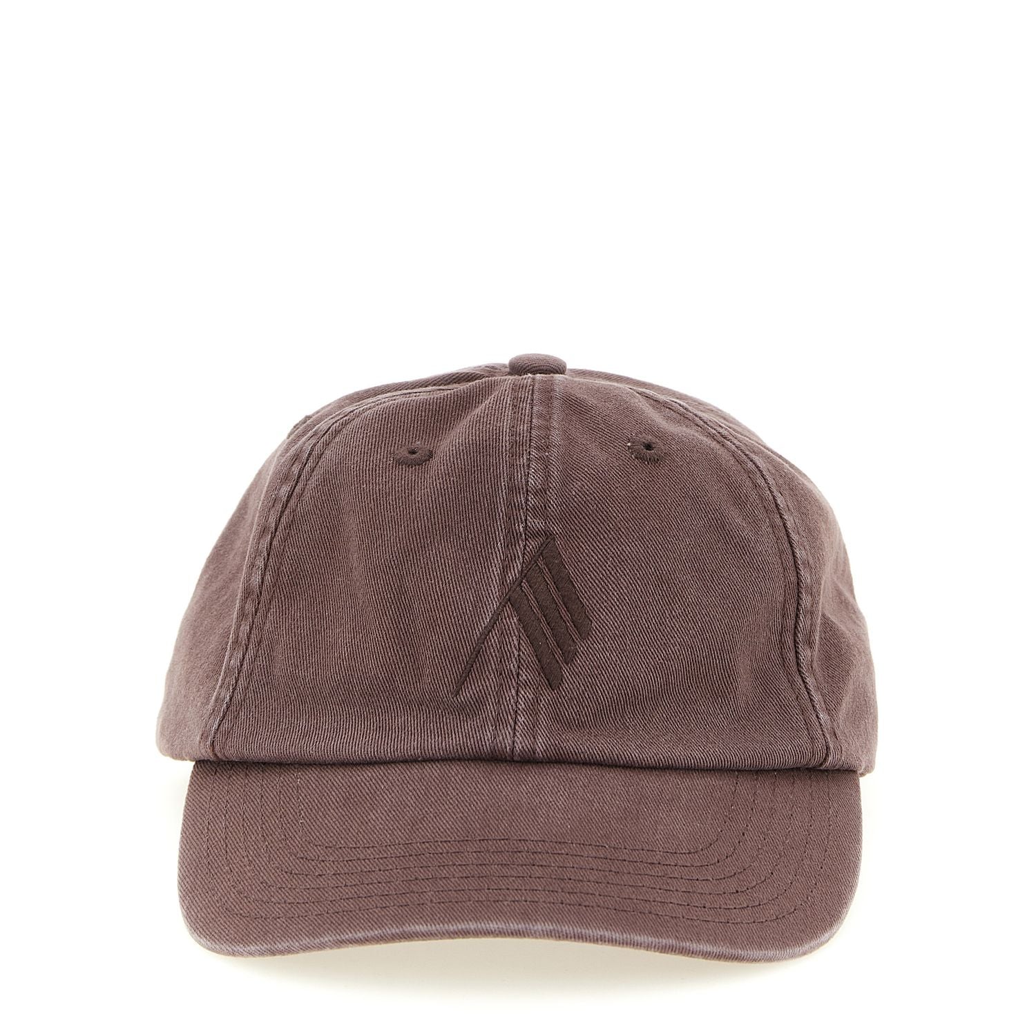 The Attico Brown Cotton Cap (Baseball Hat)
