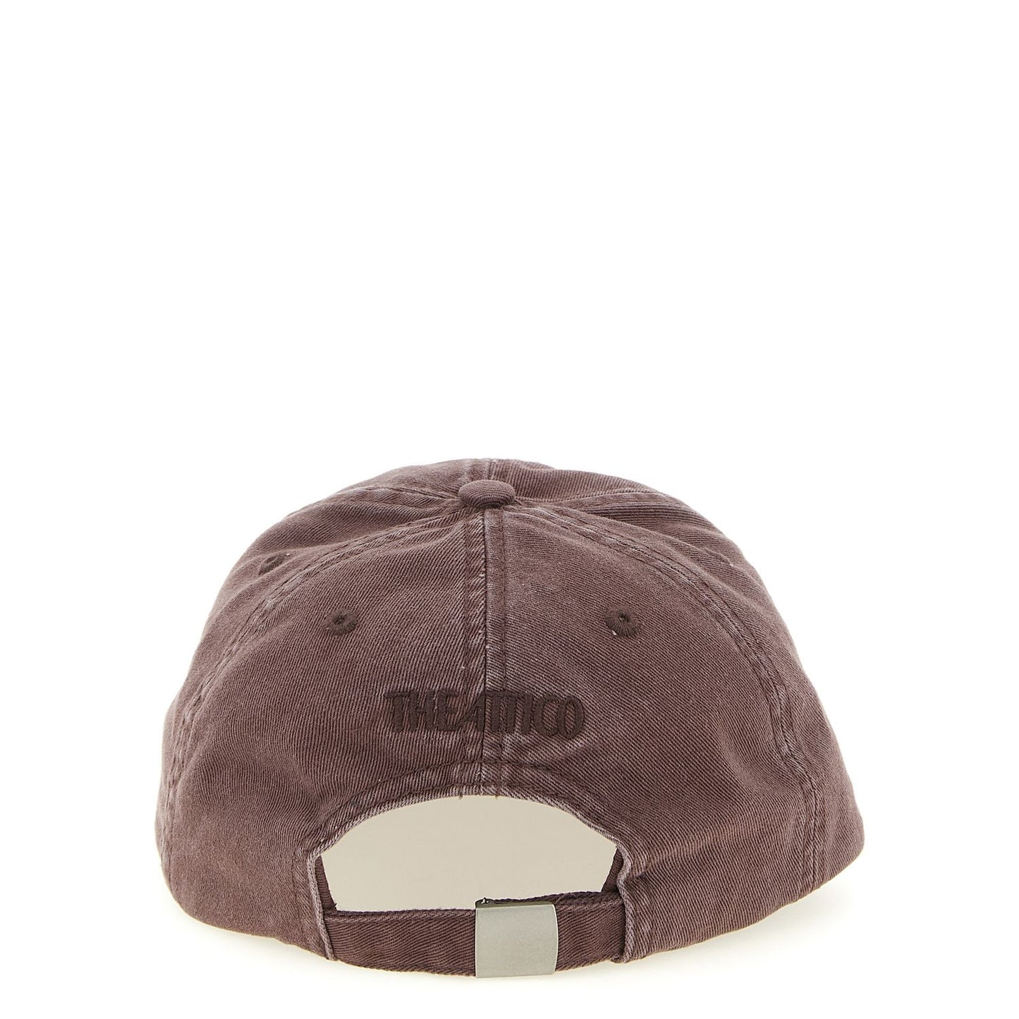 The Attico Brown Cotton Cap (Baseball Hat)