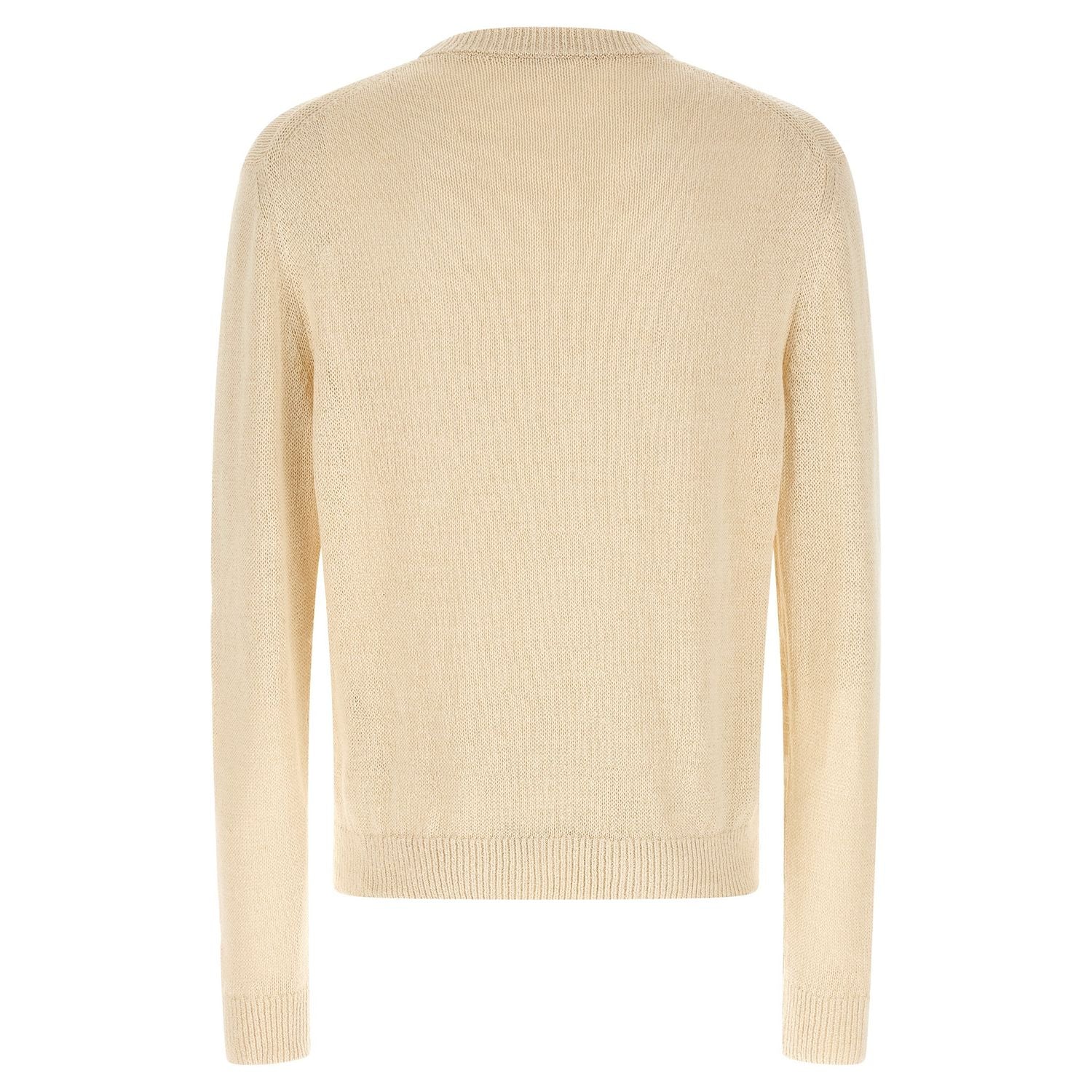 Jil Sander Beige Hemp Cardigan