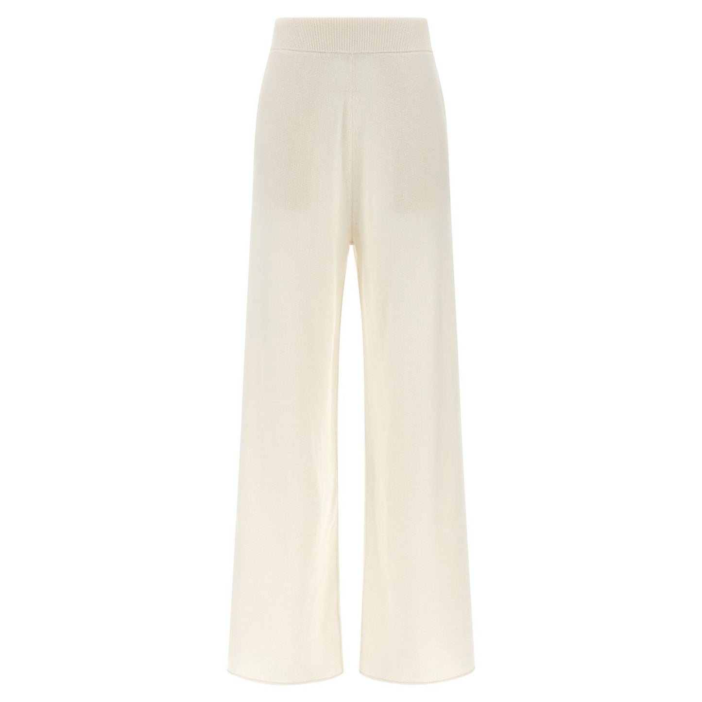 Max Mara White Cashmere Casual Pants