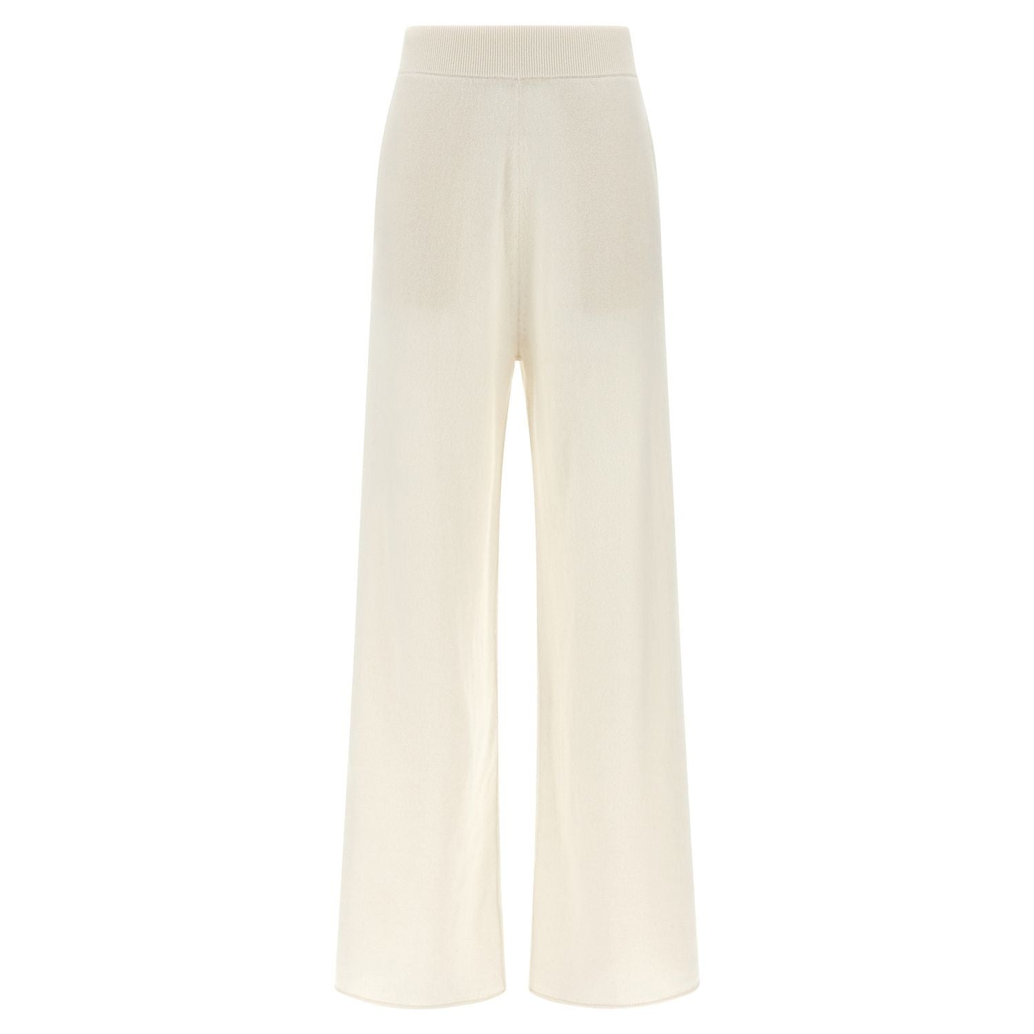 Max Mara White Cashmere Casual Pants