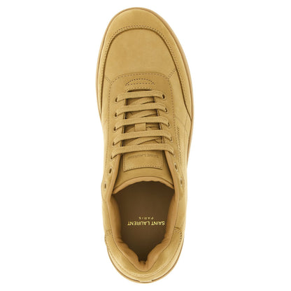 Saint Laurent Beige Calfskin Sneakers