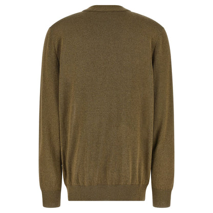 Etro Bicolor Cotton Cardigan