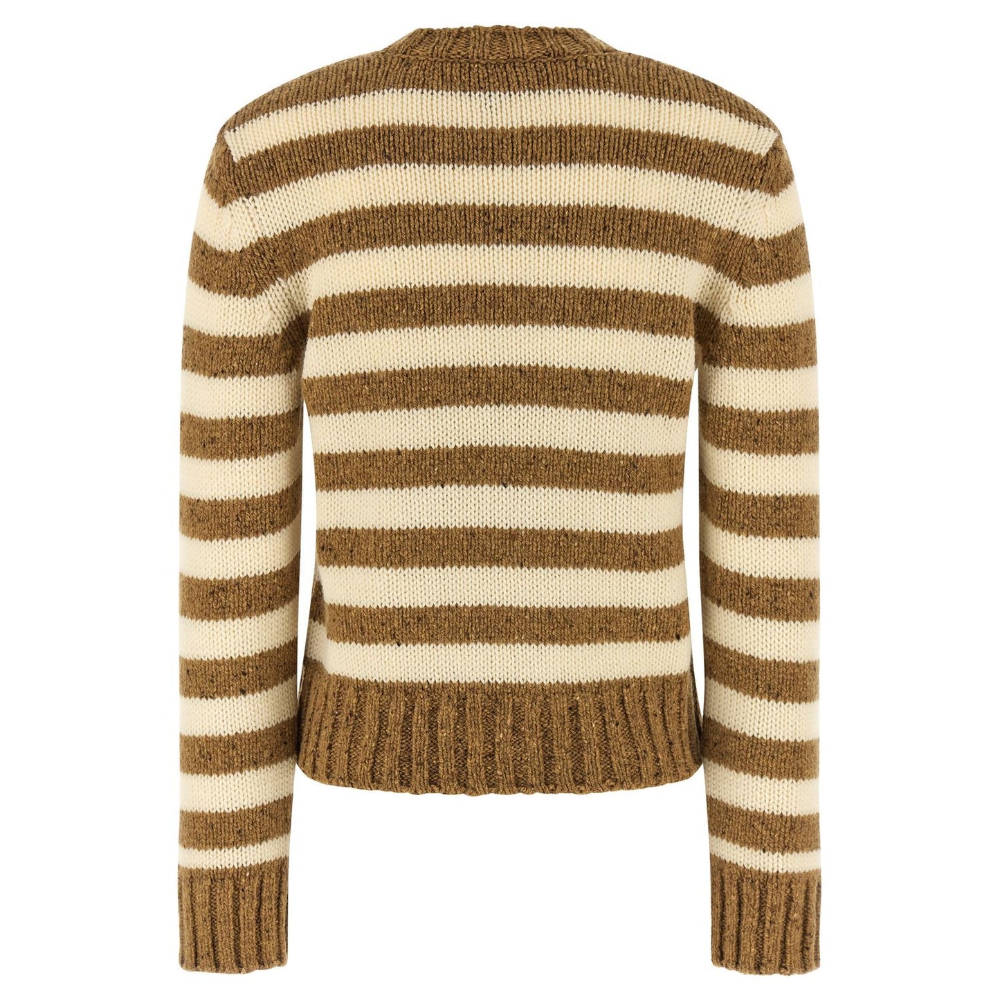 A.P.C. Brown Virgin Wool Cardigan