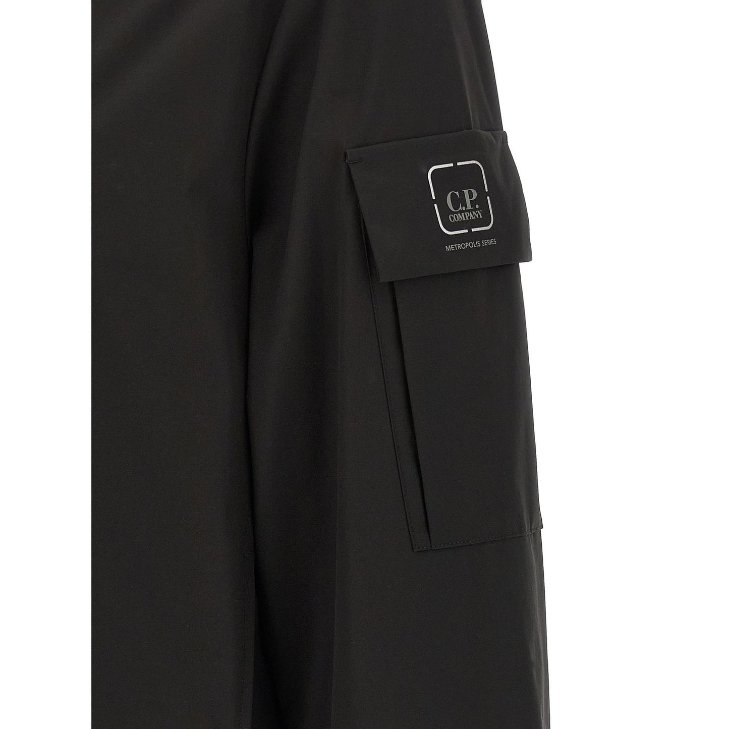 C.P. Company Black Polyester Blouse