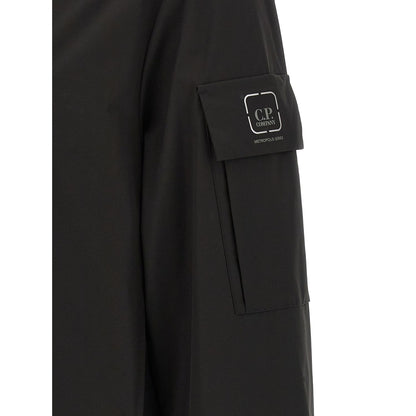 C.P. Company Black Polyester Blouse