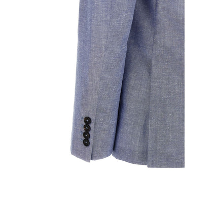 Pal Zileri Blue Wool Blazer