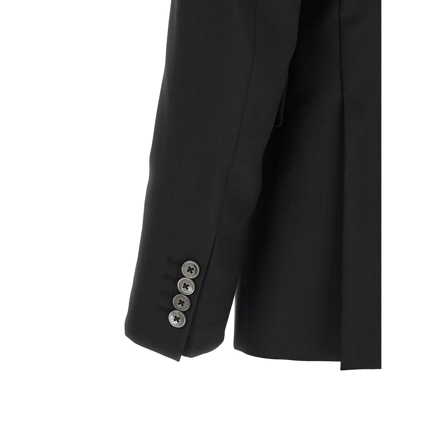 Pal Zileri Black Wool Two-Piece Suit