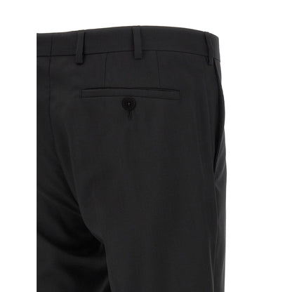 Pal Zileri Black Wool Two-Piece Suit