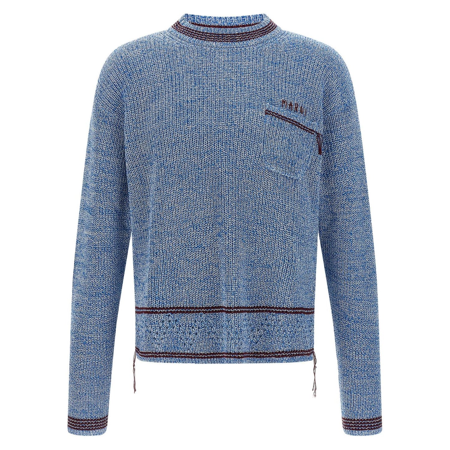Marni Blue Cotton Cardigan
