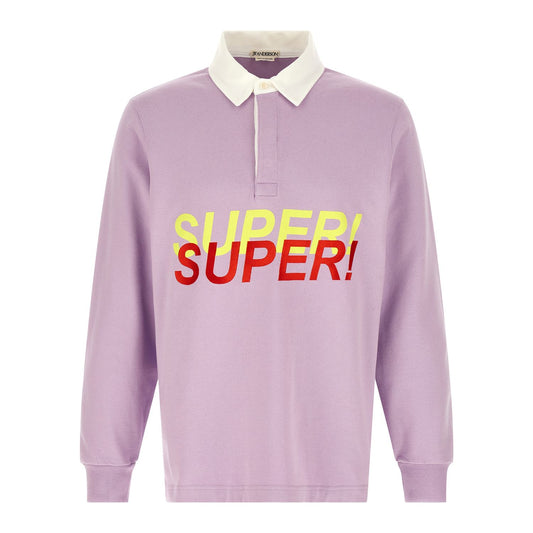 J.W.Anderson Purple Cotton Polo Shirt