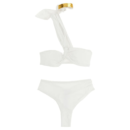 Elisabetta Franchi White Polyamide Bikini