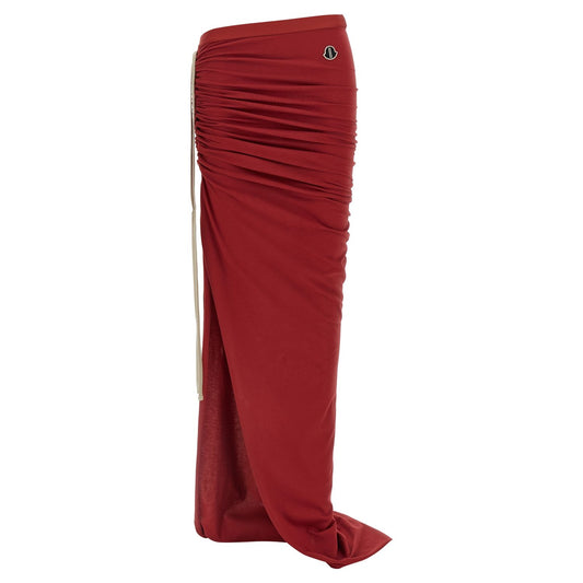 Rick Owens Multicolor Cotton Mini Skirt