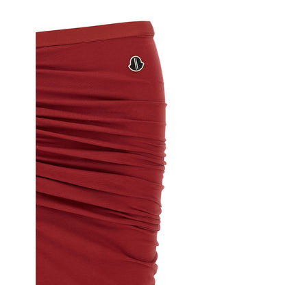 Rick Owens Multicolor Cotton Mini Skirt