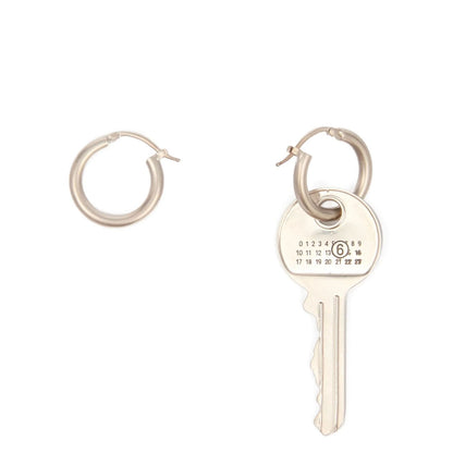 MM6 Maison Margiela Silver Brass Earrings