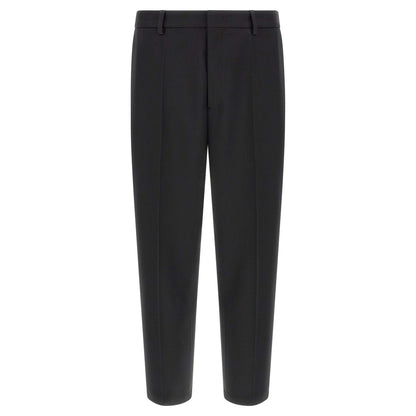 Jil Sander Black Polyester Dress Pants