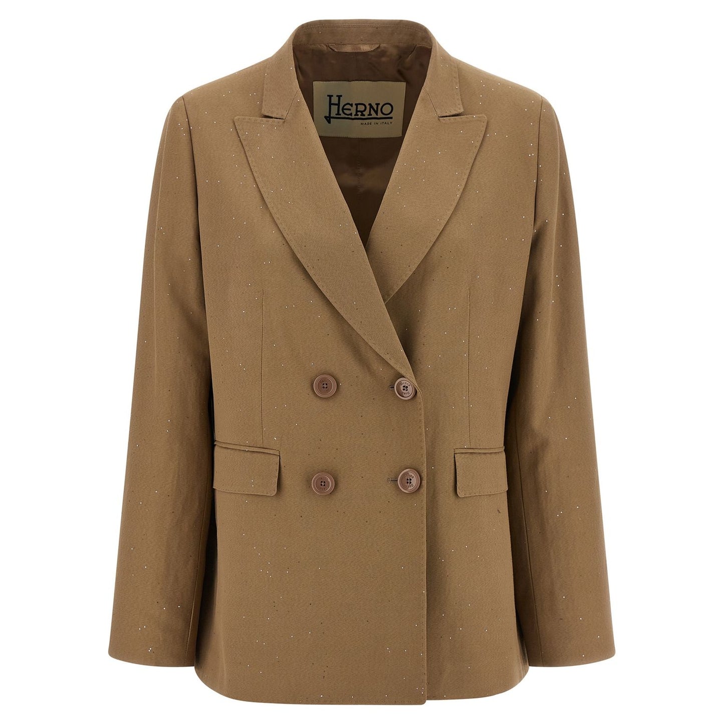 Herno Beige Viscose Blazer
