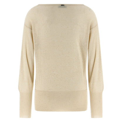 Herno Beige Viscose Cardigan