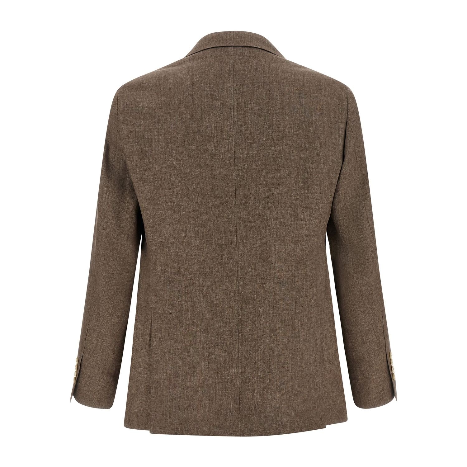 Brunello Cucinelli Brown Linen Blazer