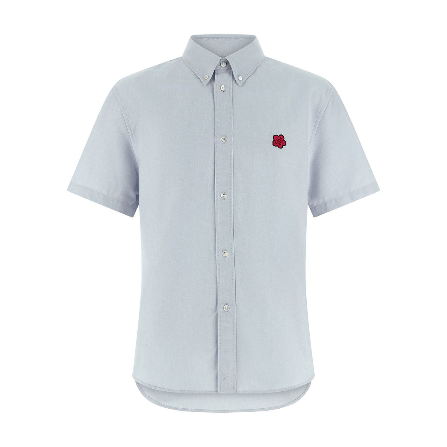 Kenzo Blue Cotton Blouse