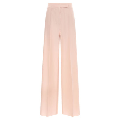 Max Mara Multicolor Virgin Wool Casual Pants