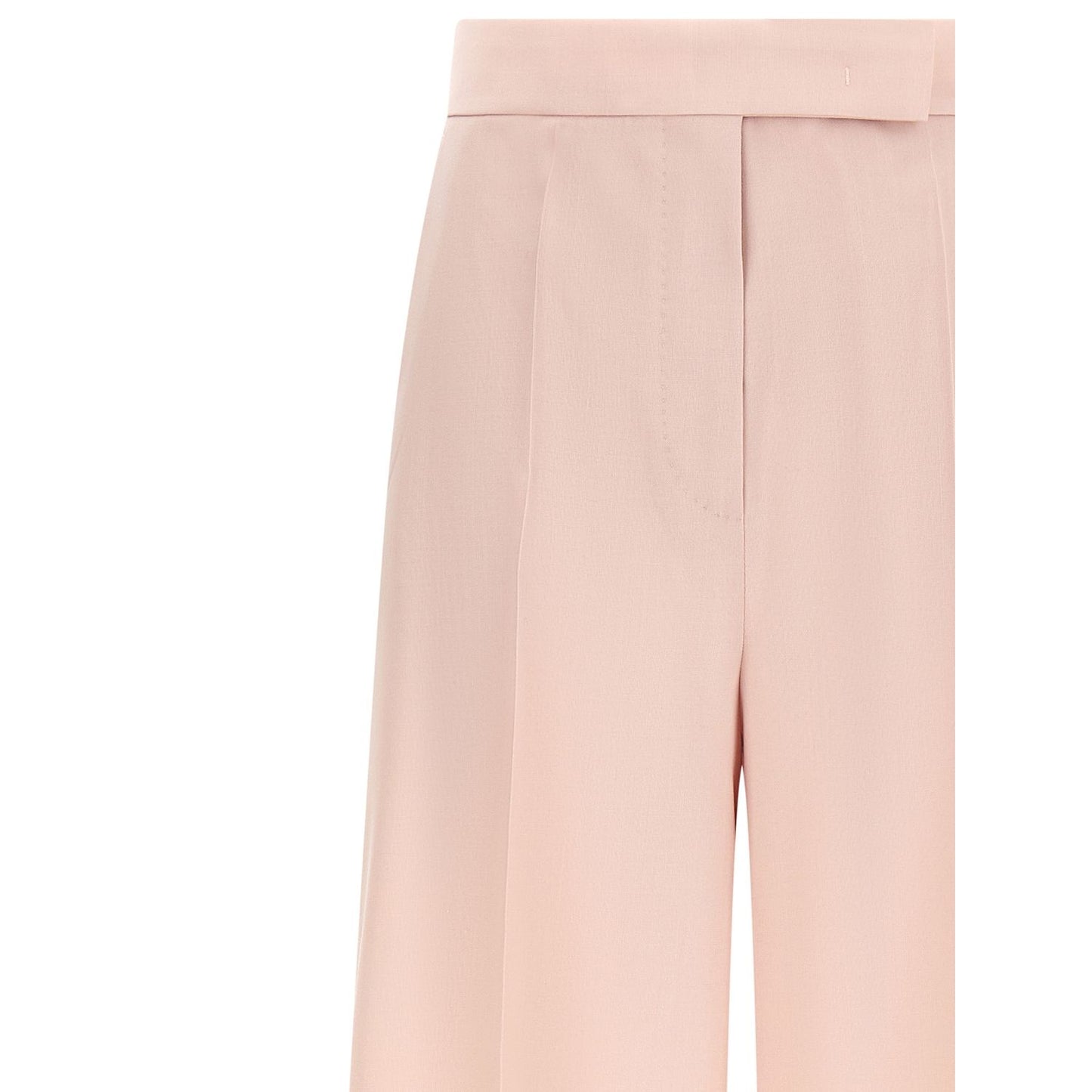 Max Mara Multicolor Virgin Wool Casual Pants