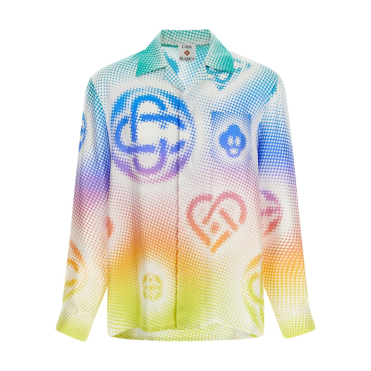 Casablanca Multicolor Silk Blouse