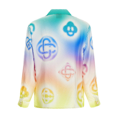 Casablanca Multicolor Silk Blouse