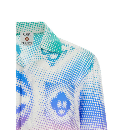 Casablanca Multicolor Silk Blouse
