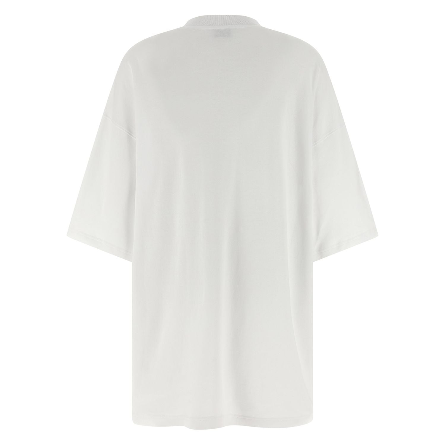 Moschino White Cotton Short Dress
