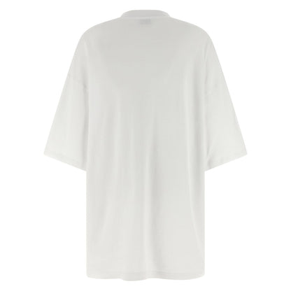 Moschino White Cotton Short Dress