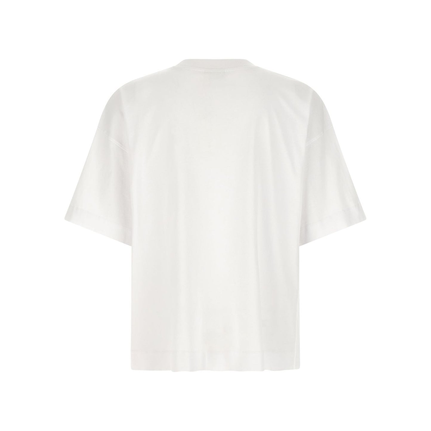 Dries Van Noten White Cotton T-Shirt
