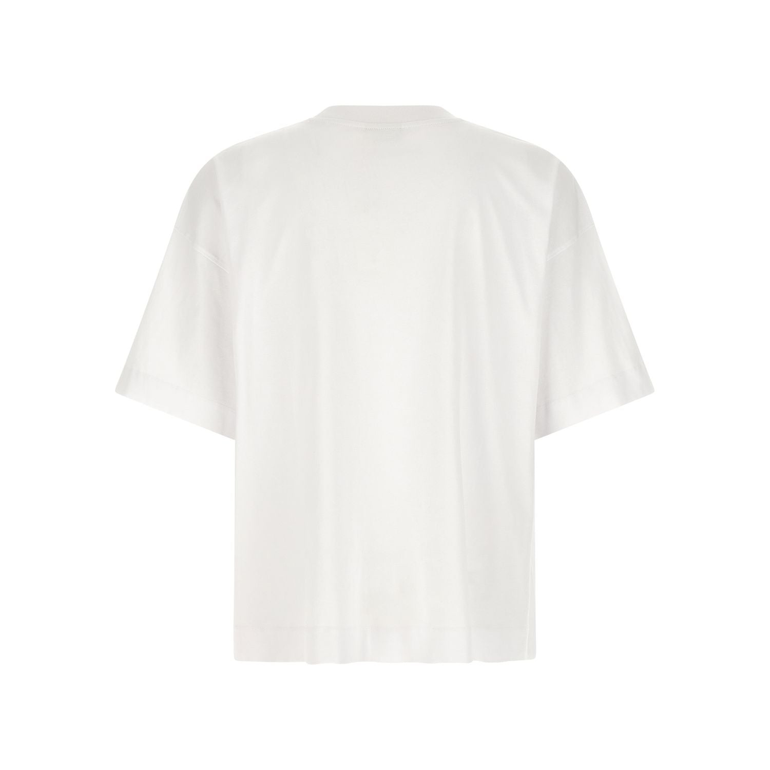 Dries Van Noten White Cotton T-Shirt