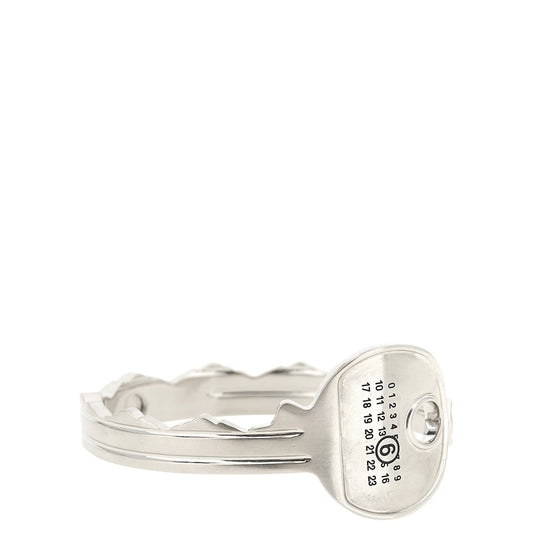 MM6 Maison Margiela Silver Brass Bracelet