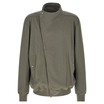Rick Owens Gray Cotton Sweatshirt