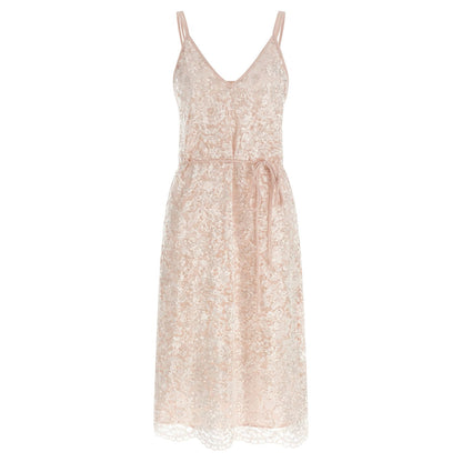 Twinset Multicolor Polyester Midi Dress