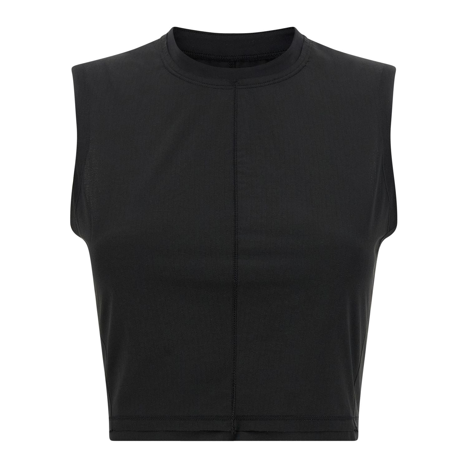 Y-3 Black Polyester Sport Bra