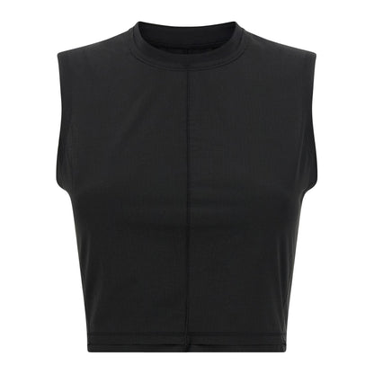 Y-3 Black Polyester Sport Bra