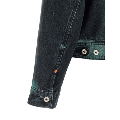 Kenzo Gray Cotton Denim Jacket