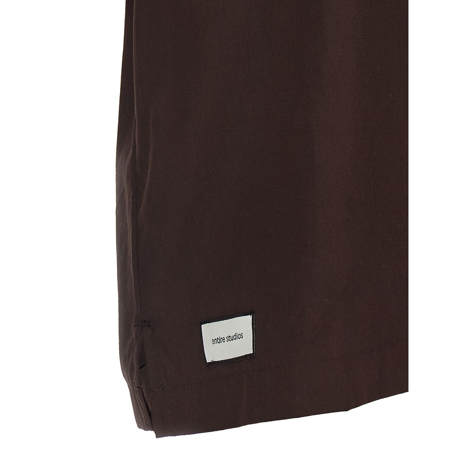 Entire Studios Brown Cotton Blouse