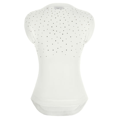 Off-White White Viscose Sleeveles T-Shirt